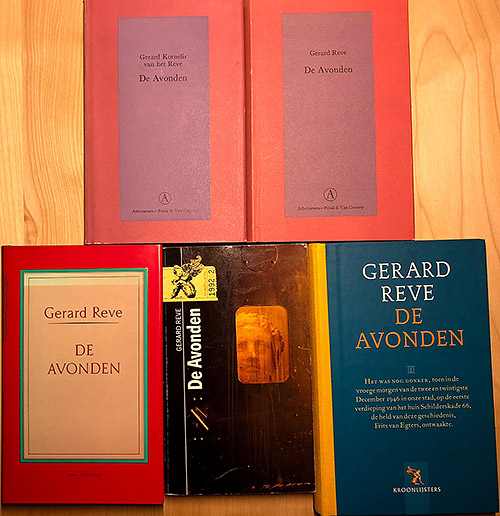 uitgaven van De Avonden bij andere uitgevers