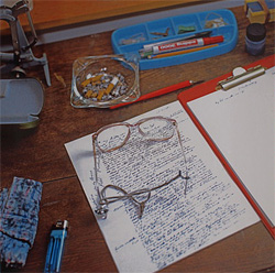 Steye Raviez - De schrijftafel van Gerard Reve - 1983