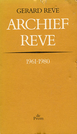 Omslag Archief Reve 1961-1980