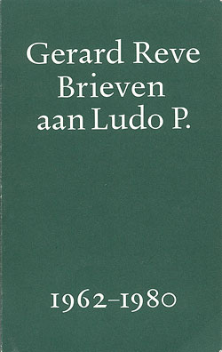 Omslag Brieven aan Ludo P. 1962-1980