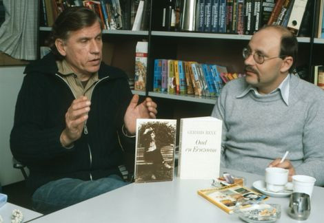 Gerard Reve en Bert de Groot, circa 1980