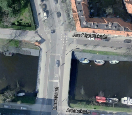 luchtfoto (Google Maps) van Gerard Revebrug