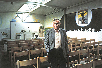 Gerard Reve in Kapel Maria Hulp der Christenen