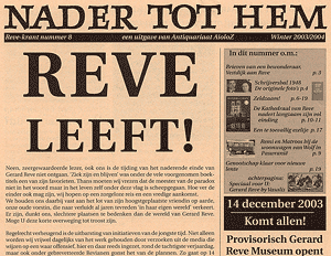 Reve Leeft! Voorkant Nader tot Hem nr. 8