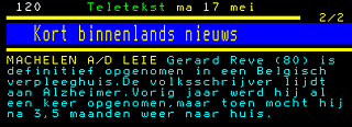 teletekstbericht